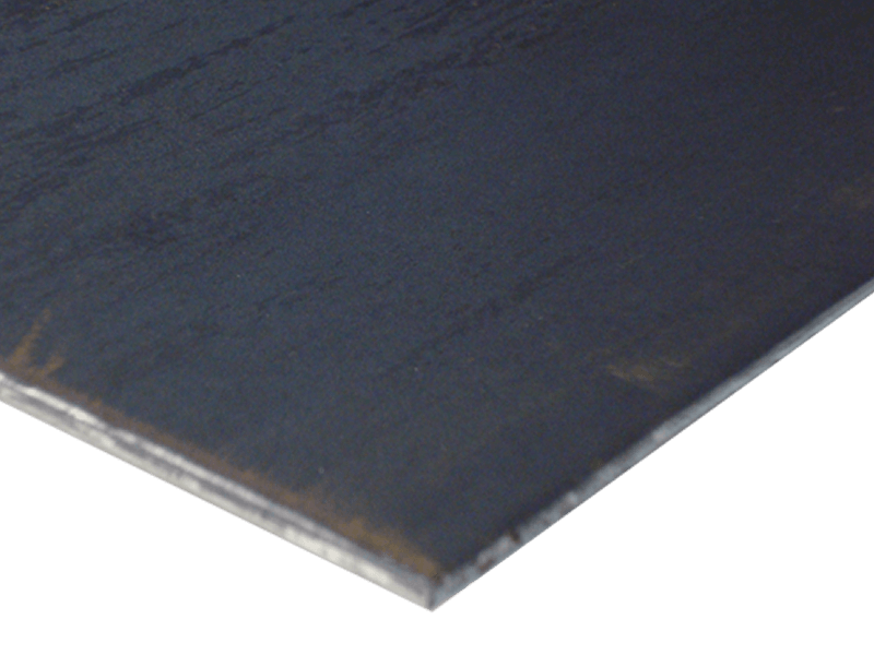 thumbnail interactive-video image 1 of 4x4 Inch A36 Carbon Steel Base Plate - 1/4 Thick, Curved Edge, 3/8 Holes 1 of 6